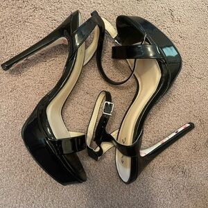 Open Toe Platform High Heels